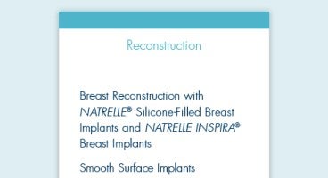 Natrelle® reconstruction guide